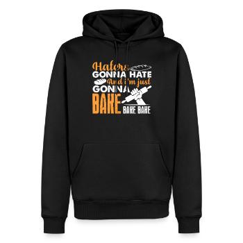 Baking Baker Gonna Bake - Men’s Premium Organic Hoodie - black - Front - Nico (187cm)