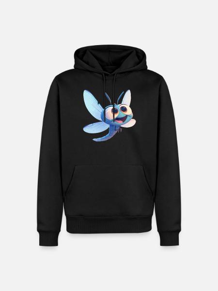 Libellules Libellule - Sweat à capuche Premium bio Homme - noir