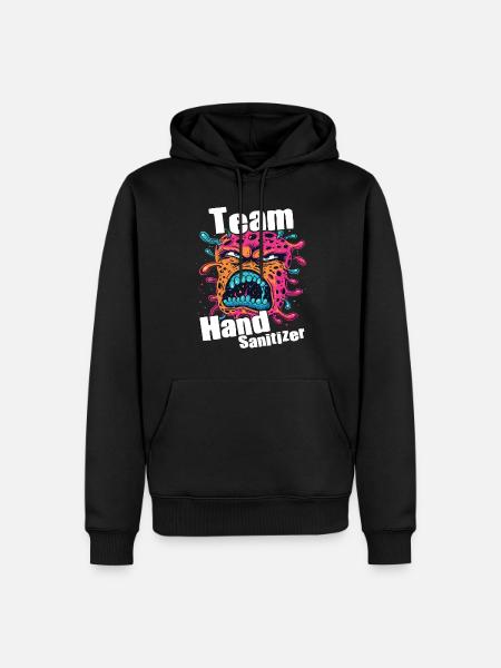 Hand sanitizer Hand washing - Men’s Premium Organic Hoodie - black
