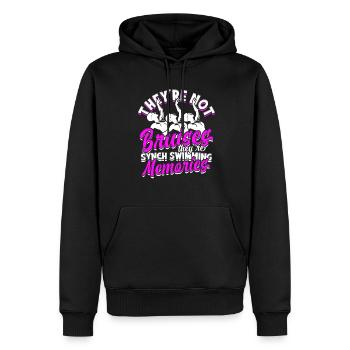 Synchronschwimmen Synchro Schwimmer - Männer Premium Bio Hoodie - Schwarz - Vorne - Nico (187cm)