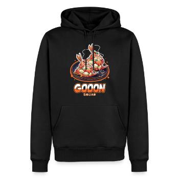 Chinese Food Crab Rangoon Meme Lustig - Männer Premium Bio Hoodie - Schwarz - Vorne - Nico (187cm)