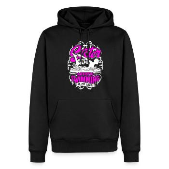 Synchronschwimmen Synchro Schwimmer - Männer Premium Bio Hoodie - Schwarz - Vorne - Nico (187cm)
