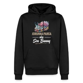 Nacktschnecke Jorunna Parca, Auch Bekannt Als - Männer Premium Bio Hoodie - Schwarz - Vorne - Nico (187cm)