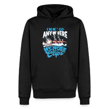 Synchronschwimmen Synchro Schwimmer - Männer Premium Bio Hoodie - Schwarz - Vorne - Nico (187cm)