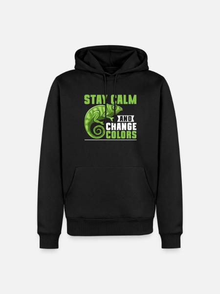 Chameleon Gifts - Men’s Premium Organic Hoodie - black