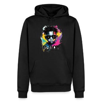 B-Boy Breakdance Hip Hop Dance Danseuse Breakdance - Sweat à capuche Premium bio Homme - noir - Devant - Nico (187cm)