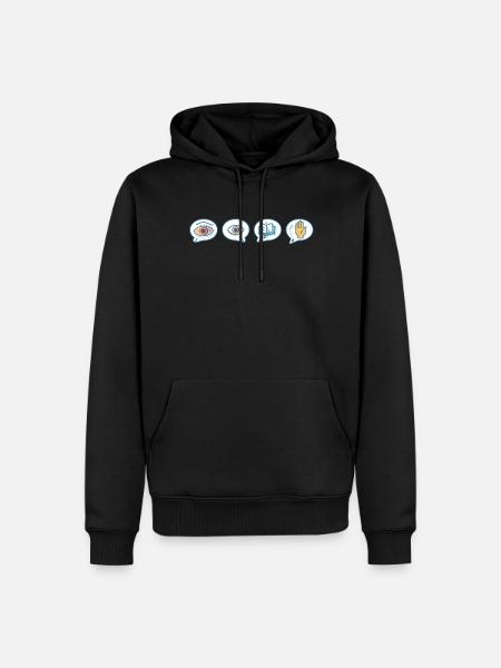 phonemisPhonemic consciousness science - Men’s Premium Organic Hoodie - black