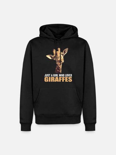 Giraffes Giraffe - Men’s Premium Organic Hoodie - black