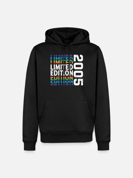 Limited Edition 2005 - Men’s Premium Organic Hoodie - black