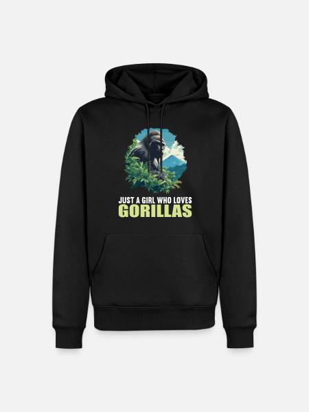 Gorillas Gorilla - Men’s Premium Organic Hoodie - black