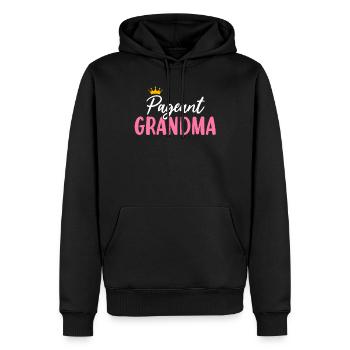 Festzug Oma Glanz Glam Schönheit Oma - Männer Premium Bio Hoodie - Schwarz - Vorne - Nico (187cm)