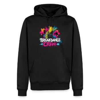 Breakdance Crew Breakdance Breakdancing Breakdance - Männer Premium Bio Hoodie - Schwarz - Vorne - Nico (187cm)
