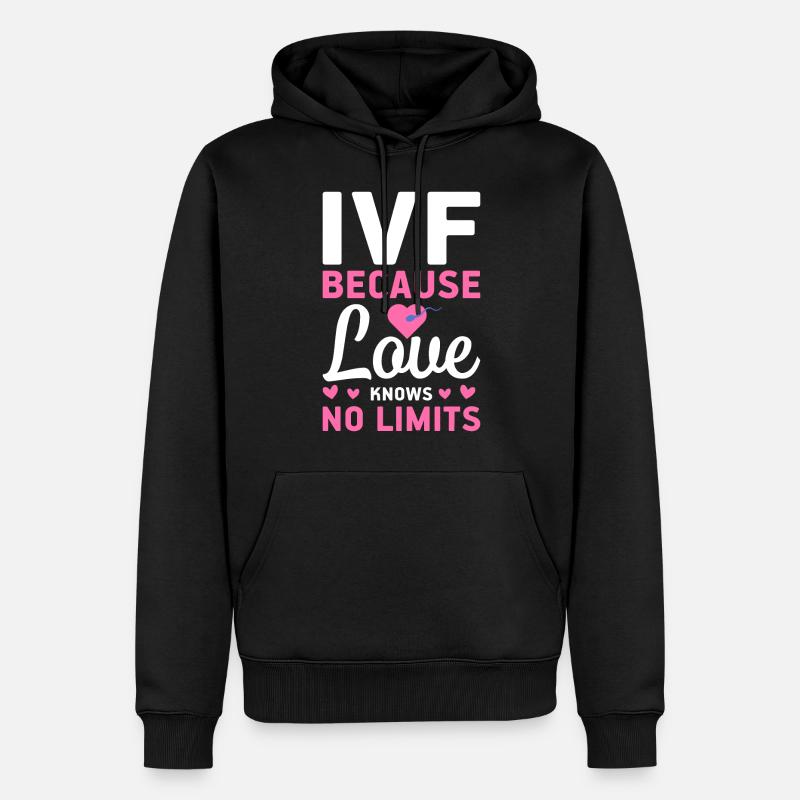 FIV fécondation vitro - Sweat à capuche Premium bio Homme - noir