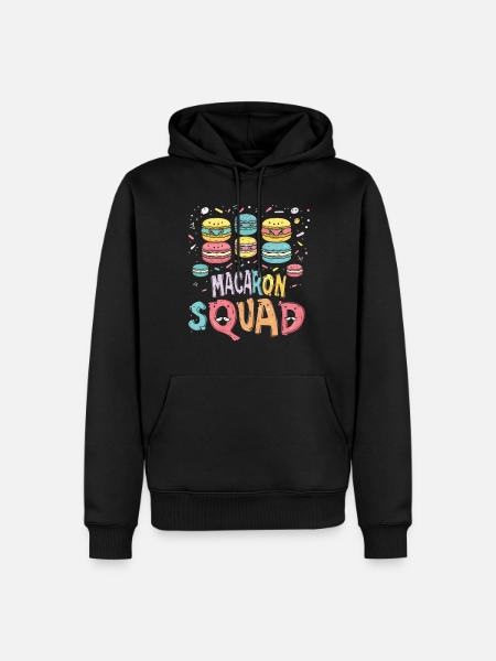 Macaron lovers Macaron Baker - Men’s Premium Organic Hoodie - black