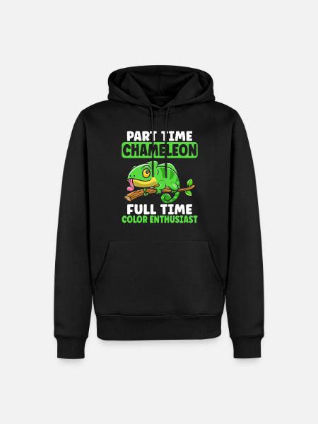 Chameleon Gifts - Men’s Premium Organic Hoodie - black