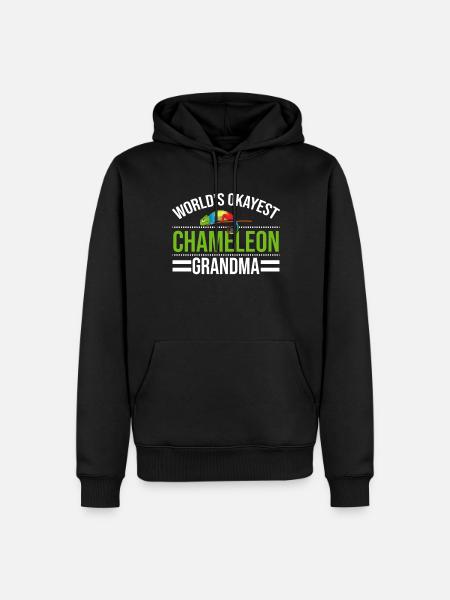 Chameleon Gifts - Men’s Premium Organic Hoodie - black