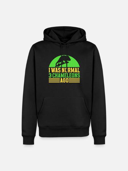 Chameleon Gifts - Men’s Premium Organic Hoodie - black