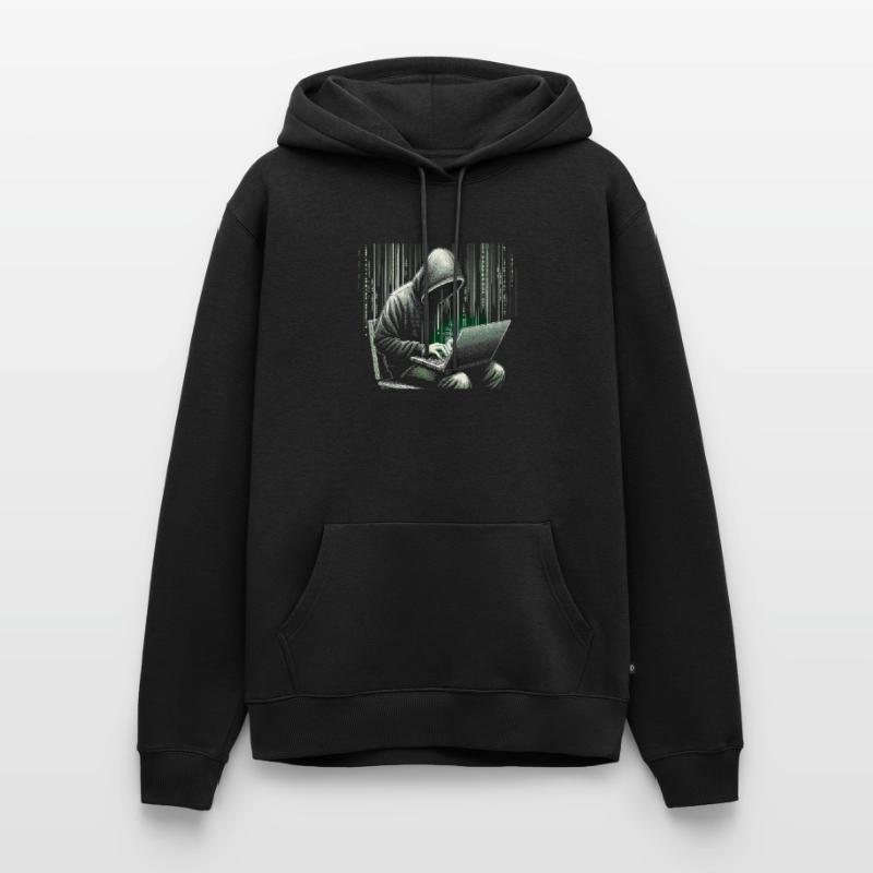 Programmierer Programmieren Informatik Männer Premium Bio Hoodie
