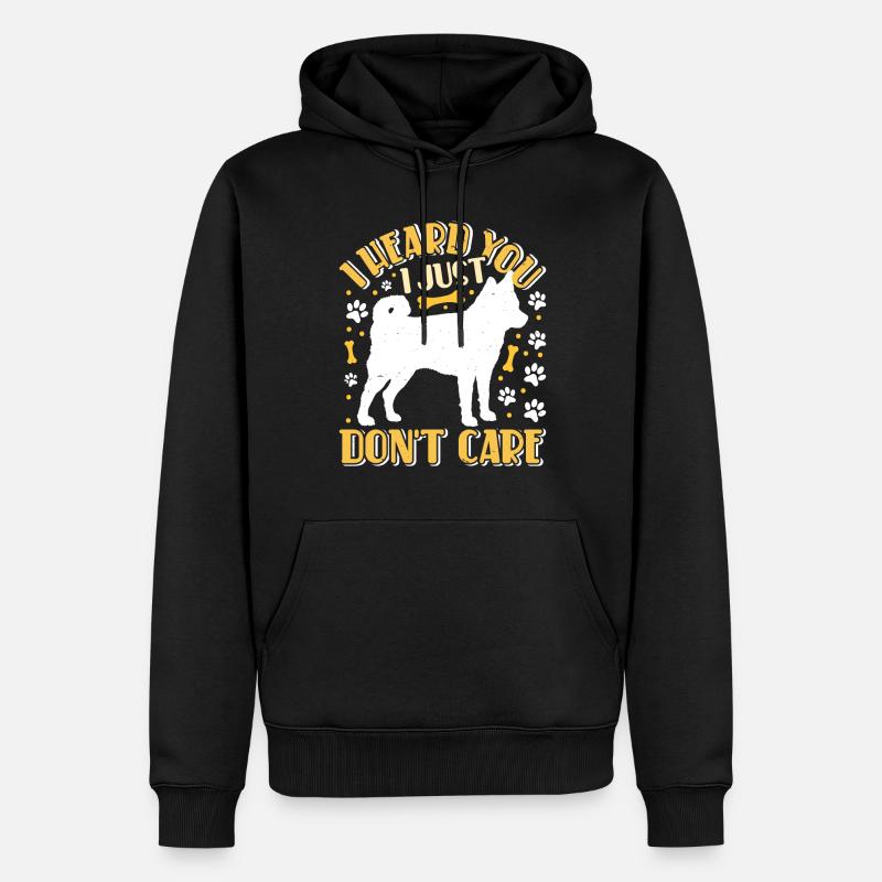 Trèfle d’Alaska Kai - Sweat à capuche Premium bio Homme - noir