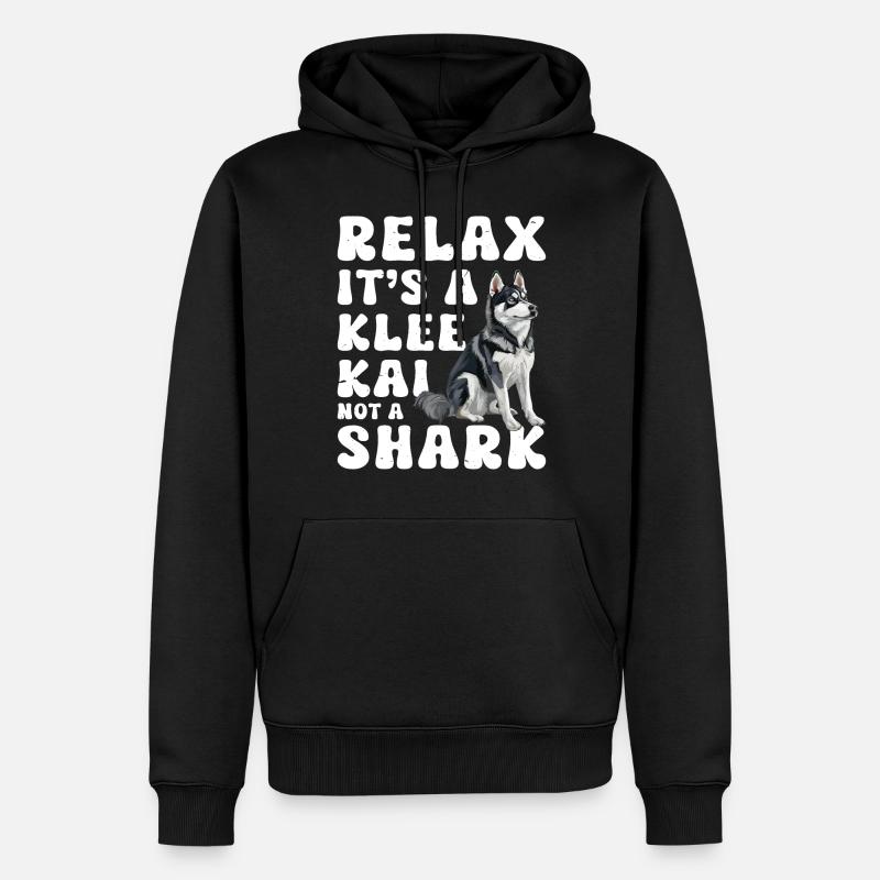 Alaskan Klee Kai - Männer Premium Bio Hoodie - Schwarz