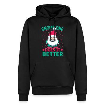 Garden Gnome Costume Gnome One Does It Better - Männer Premium Bio Hoodie - Schwarz - Vorne - Nico (187cm)