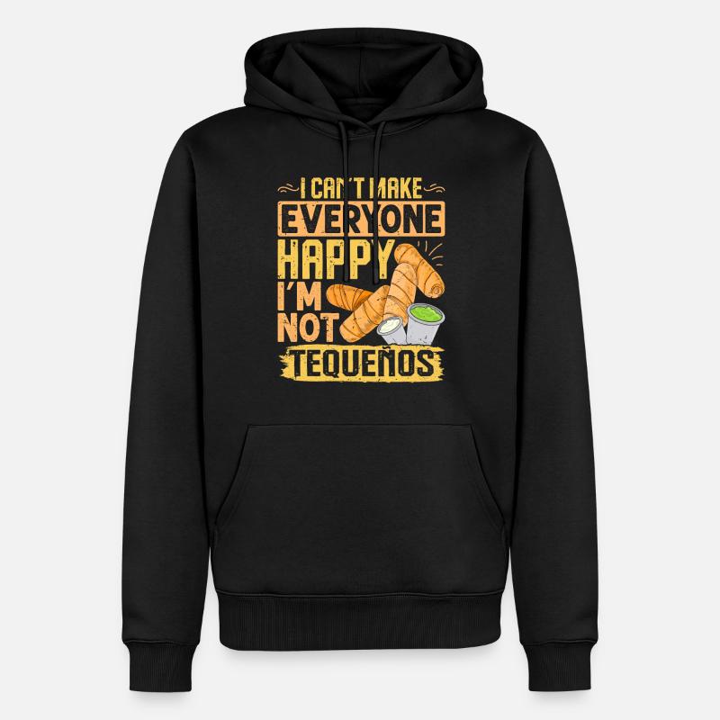 Tequenos venezolanisch - Männer Premium Bio Hoodie - Schwarz