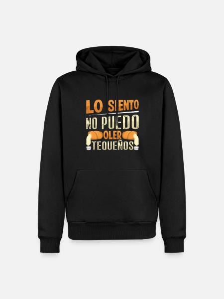 Tequenos Venezuelan - Men’s Premium Organic Hoodie - black