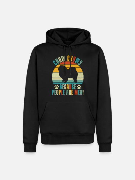 Chow Chow Gifts - Men’s Premium Organic Hoodie - black