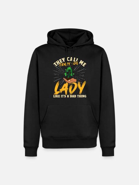 Soil Science, Naturalist - Men’s Premium Organic Hoodie - black