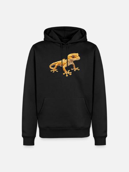 Geckos Gecko - Men’s Premium Organic Hoodie - black