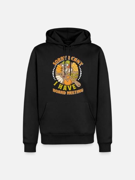 Funny Charcuterie Board - Men’s Premium Organic Hoodie - black