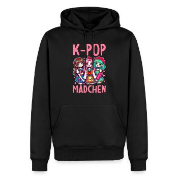 K-Pop Koreanischer Musik Kpop Fans Kdrama - Männer Premium Bio Hoodie - Schwarz - Vorne - Nico (187cm)
