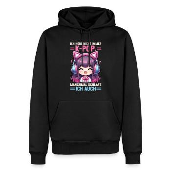 K-Pop Koreanischer Musik Kpop Fans Kdrama - Männer Premium Bio Hoodie - Schwarz - Vorne - Nico (187cm)