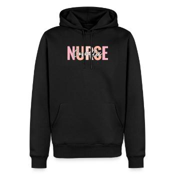 Ästhetische Krankenschwester Cosmetic Nurse - Männer Premium Bio Hoodie - Schwarz - Vorne - Nico (187cm)