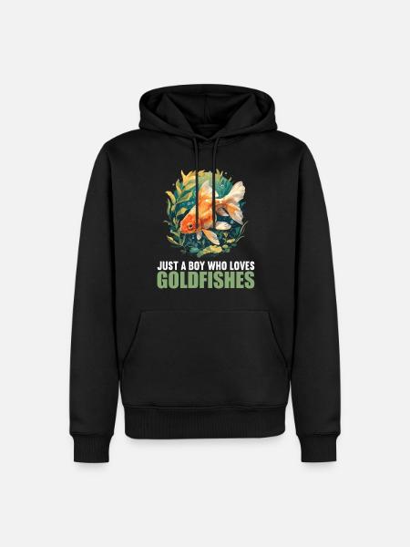 Goldfish Goldfish - Men’s Premium Organic Hoodie - black