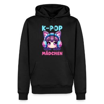 K-Pop Koreanischer Musik Kpop Fans Kdrama - Männer Premium Bio Hoodie - Schwarz - Vorne - Nico (187cm)