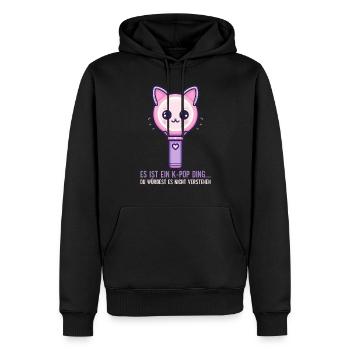 K-Pop Koreanischer Musik Kpop Fans Kdrama - Männer Premium Bio Hoodie - Schwarz - Vorne - Nico (187cm)