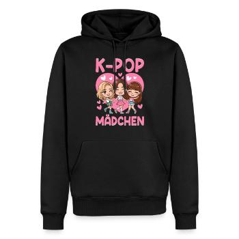 K-Pop Koreanischer Musik Kpop Fans Kdrama - Männer Premium Bio Hoodie - Schwarz - Vorne - Nico (187cm)