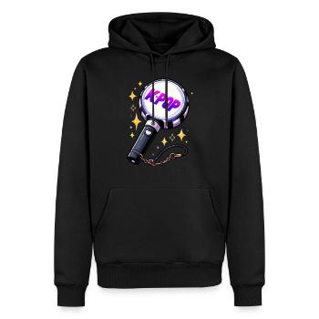 K-Pop Koreanischer Musik Kpop Fans Kdrama - Männer Premium Bio Hoodie - Schwarz - Vorne - Nico (187cm)