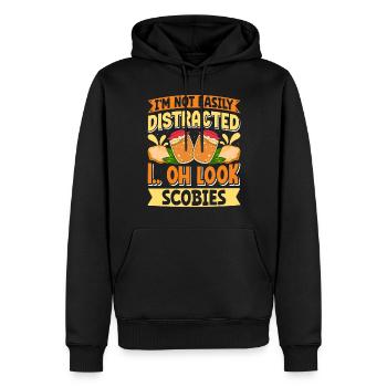 Kombucha Scoby fermented drinks - Männer Premium Bio Hoodie - Schwarz - Vorne - Nico (187cm)