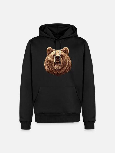grizzly bears Grizzly bear - Men’s Premium Organic Hoodie - black