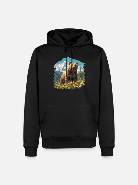 grizzly bears Grizzly bear - Men’s Premium Organic Hoodie - black