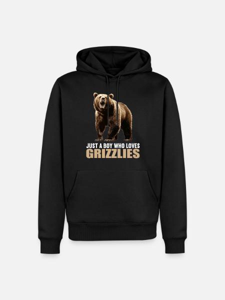 grizzly bears Grizzly bear - Men’s Premium Organic Hoodie - black