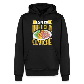 Seafood Peruvian Ceviche - Männer Premium Bio Hoodie - Schwarz - Vorne - Nico (187cm)