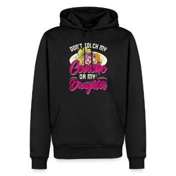 Seafood Peruvian Ceviche - Männer Premium Bio Hoodie - Schwarz - Vorne - Nico (187cm)