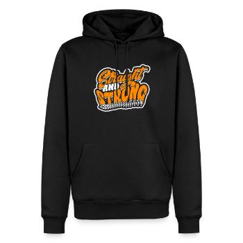 Chiropractor Physiotherapist - Men’s Premium Organic Hoodie - black - Front - Nico (187cm)