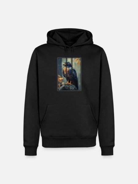 Falcon Falcon - Men’s Premium Organic Hoodie - black