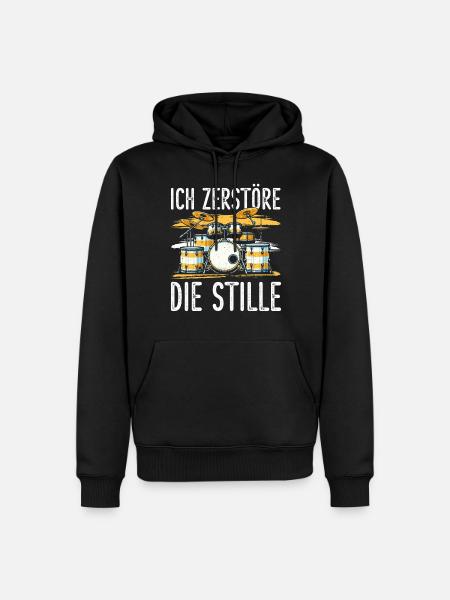 Drummer Drummer Percussion Musicians - Men’s Premium Organic Hoodie - black