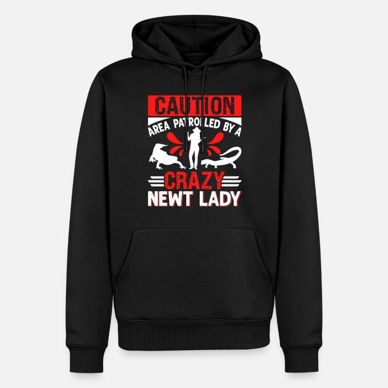 Triton - Sweat à capuche Premium bio Homme - noir