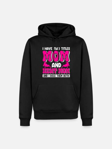 Newt - Men’s Premium Organic Hoodie - black